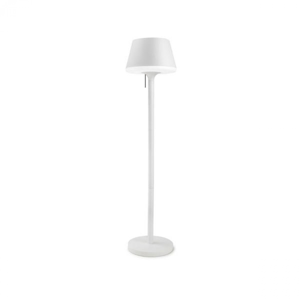 Pie de Exterior fluorescente blanco