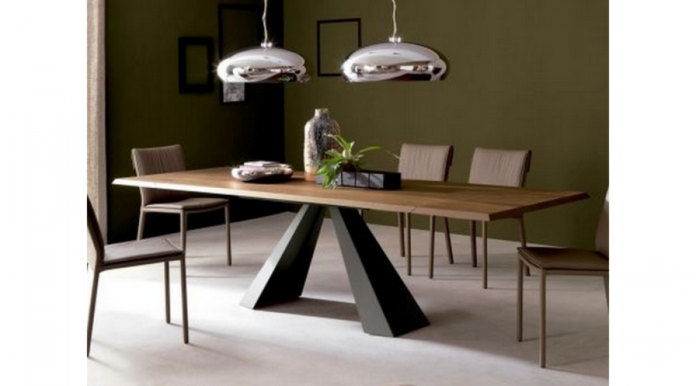 Mesa comedor fija o extensible Eliot Wood Cattelan
