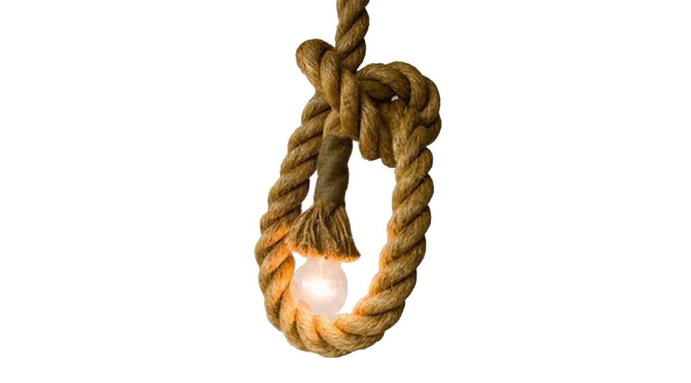 Lámpara de cuerda