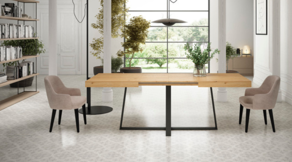 Mesa de comedor extensible
