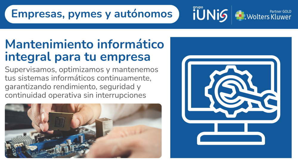 MANTENIMIENTO INFORMÁTICO INTEGRAL PARA SU EMPRESA